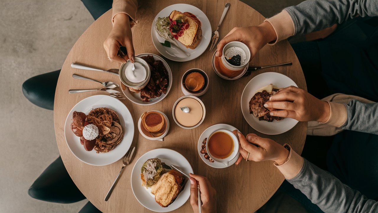 frühstücken in der nähe